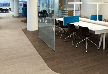 Acoustix vilyl flooring. 