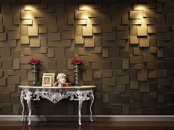 Square 500x500 3d wall covering