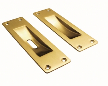 Antimicrobial copper Door cups with key hole