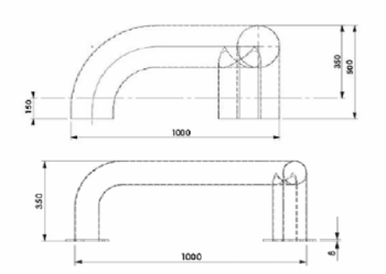 PLST SAFETY BARRIER STAINLESS STEEL Ci/Ciu