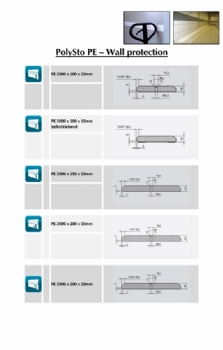 PLST PE WALL PROTECTION